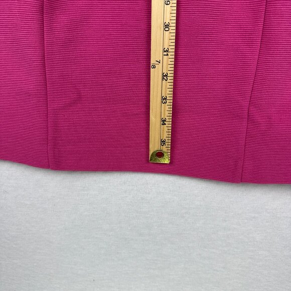 BODEN WOMEN'S TRINITY JERSEY RIBBED POCKETS STRETCH DRESS IN PINK COLOR SIZE 10R - Picture 7 of 12